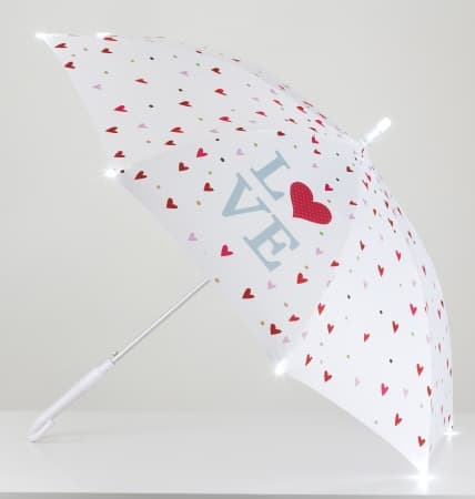 led umbrella for adult _ safeguard heart wh